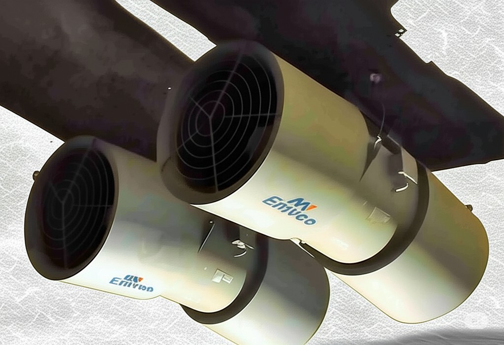 A high-efficiency Banana Jet Fan